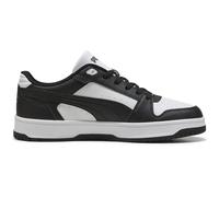 Sneaker PUMA "REBOUND SLAM LO", Herren, Gr. 44,5, schwarz-weiß (puma schwarz, puma weiß), Synthetik, Schuhe Sneaker (44160242-44,5) puma schwarz, puma weiß