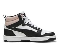 Puma Unisex Adults Rebound V6 Sneaker, Puma White-Puma Black-Mauve Mist, 38 EU