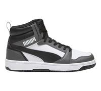 PUMA Unisex Rebound V6 Turnschuhe, Puma White Puma Black Shadow Gray, 37.5 EU