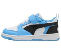 Puma Rebound V6 LO AC+ PS Sneaker, Team Light Blue Black White, 3 EU Child, Team Hellblau Puma Schwarz Puma Weiß, 33 EU