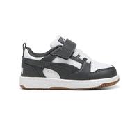 PUMA Rebound V6 LO AC+ PS Sneaker, White-Dusky Gray-Gum, 29.5 EU