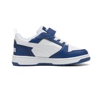 PUMA Rebound V6 Lo AC+ Sneaker mit Klettverschluss Kinder 21 - clyde royal-puma white 32