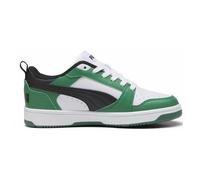 Puma Rebound V6 Lo Jr - Sneakers - Jungs 5,5 UK Black/White/Green
