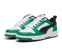 PUMA Rebound V6 Lo Sneaker Kinder 05 - PUMA white/PUMA black/archive green 38.5