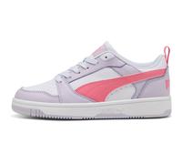 PUMA Rebound V6 Lo Sneaker Kinder 22 - lilac frost/magic rose/puma white 38.5