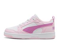 PUMA Rebound V6 Lo Sneaker Kinder 35 - pearl pink/mauve pop/puma white 38