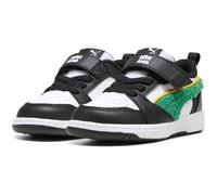 PUMA Rebound V6 Lo Super AC+ Baby-Sneaker mit Klettverschluss 01 - PUMA white/archive green/PUMA black 27