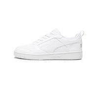 Puma Unisex Sneaker Rebound v6 Low Weiß/Cool Light Gray Größe 42 2/3