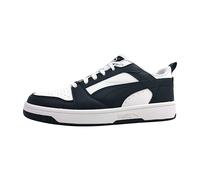 Puma Sneaker Rebound V6 Low Unisex Weiß/New Navy Größe 42,5 EU
