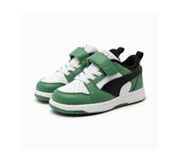 Puma Rebound V6 Low AC+ Baby-Sneaker 04 - PUMA white/for all time red/PUMA black 27 für Kinder, weiß, Größe 38 EU / 5 Kids UK