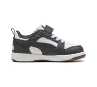 Puma Rebound V6 Low AC+ Baby-Sneaker 04 - PUMA white/for all time red/PUMA black 27 für Kinder, weiß, Größe 23 EU / 6 Kids UK
