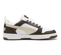 PUMA Rebound V6 Low Unisex Sneaker, Espresso Brown Alpine Snow White, 41 EU