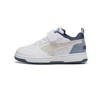 PUMA Rebound V6 Low MID 90s Sneakers Kinder, Schuhe, Weiß, 34.5 White