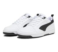 PUMA Rebound V6 Low Unisex Sneaker , Puma White Puma Black Puma Black, 37.5 EU