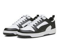 PUMA Rebound V6 Low Unisex Sneaker , Puma White Puma Black Puma White, 40.5 EU