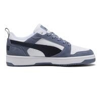 PUMA Rebound V6 Low Suede Sneaker 09 - gray sky/new navy/puma white 42