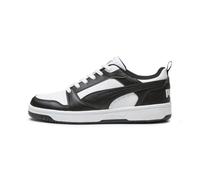 PUMA Rebound V6 Low Unisex Sneaker , Puma White Puma Black Puma White, 46 EU