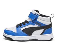 Puma Rebound V6 Mid AC+ PS Kinder Freizeitschuhe, weiß, Größe 34 34