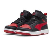 PUMA Rebound V6 Mid AC+ Sneaker Kinder 11 - PUMA black/for all time red 30
