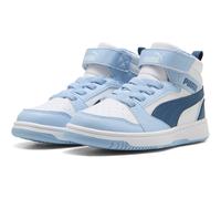 PUMA Rebound V6 Mid AC+ Sneaker Kinder 32 - PUMA white/dark indigo/haute tropic 31
