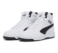 PUMA Sneaker Rebound V6 Mid Kinder – PUMA White/PUMA Black Größe 37