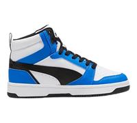 Puma Kinder Sneaker Rebound V6 Mid Jr 393831-06 38.5 White Black-Racing Blue