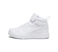 PUMA Rebound V6 Mid Sneakers Kinder, Schuhe, Weiß, 30