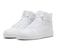 PUMA Rebound V6 Mid-Top Sneaker Kinder 05 - PUMA white/cool light gray 38