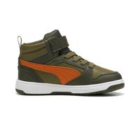 Puma Rebound V6 Mid WTR AC für Kinder, grün, Größe 28 EU / 10 Kids UK