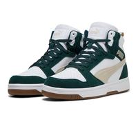 PUMA Rebound V6 Suede Sneaker 05 - PUMA white/desert dust/green terrain 38.5