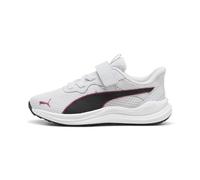 PUMA Reflect Lite AC+PS Sneaker, Silver Mist Black-Magenta Gleam, 30.5 EU