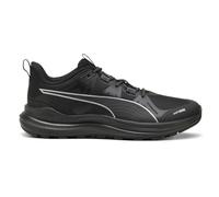Puma Reflect Lite Trail Sneaker für Herren, Puma Schwarz-Cooles Dunkelgrau-Puma-Silber, 42.5 EU