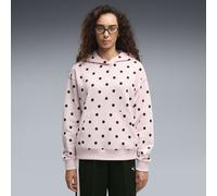 PUMA Relaxed Polka-Dot Hoodie Damen, Kleidung, Rosa, XL
