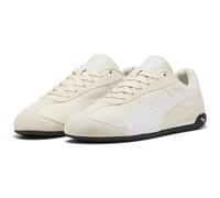 Sneaker PUMA "REPLICATCH SD", Herren, Gr. 42, warm weiß, alpine snow, puma schwarz, Leder, Schuhe Sneaker, Obermaterial aus Leder, leicht profilierte Gummilaufsohle (68377646-42) warm weiß, alpine sno