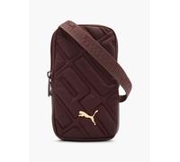 PUMA Retro Quilted Umhängetasche Braun, Damen, Größe: ONE SIZE, Material: PU,Synthetik