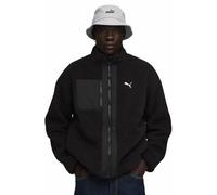 Winterjacke PUMA "REVERSIBLE HYBRID SHERPA JACKET", Herren, Gr. XL, schwarz (puma schwarz), Rippware, Obermaterial: 100% Polyester, unifarben, sportlich, relaxed fit normal, Langarm, Jacken (34829503-
