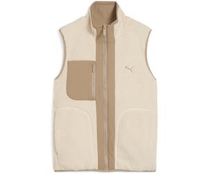 PUMA Reversible Sherpa Hybridweste Damen 87 - alpine snow S