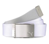 Puma Herren Golfgürtel mit Gurtband Reversible Web Belt 054044-01 Bright White