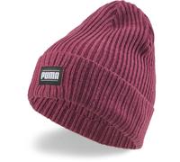 Puma Ribbed Classic Cuff Beanie Hut, lila ADULT