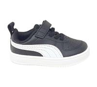 PUMA Rickie AC Inf Unisex-Kinder Sneaker, schwarz/weiß (Puma Black Puma White), 37.5 EU
