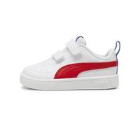 PUMA Rickie Sneakers Baby, Schuhe, Weiß/Rot/Dazzling Blau, 23 White