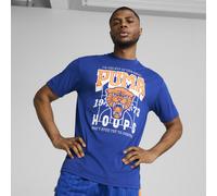 PUMA Rival Rage Basketball T-Shirt Herren, Kleidung, Blau, XS Blue