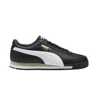Puma Roma Basic PS Herren-Sneaker, Schwarz, Weiß, Rauchgrau, 44 EU
