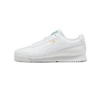 PUMA Herren Roma Sneaker, White-Archive Green Ah23, 45 EU