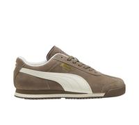 PUMA Roma Herren-Sneaker, Wildleder, Schnürschuhe, lässig, Braun, Größe 45