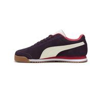 PUMA Roma Suede Sneaker für Herren, Midnight Plum/Alpine Snow/Gum, 40.5 EU
