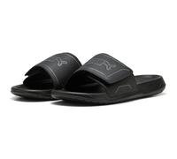 PUMA Royalcat Comfort 2-Slide-Sandale, Unisex, Schwarz/Kühles Dunkelgrau, 13 UK