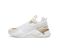 PUMA RS-X Glam Damen-Sneaker Weiß und Gold, Weiß, 37 EU, 396393