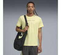 PUMA RUN CLUB Graphic T-Shirt Herren, Kleidung, Gelb, S Yellow