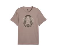 PUMA Run Club Graphic T-Shirt Herren, Kleidung, , S Beige